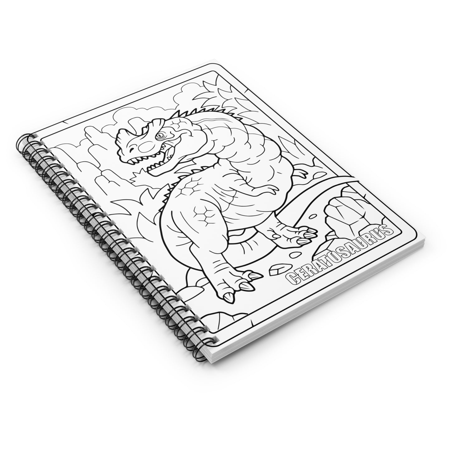 GU 'Dinosaur' Spiral Notebook