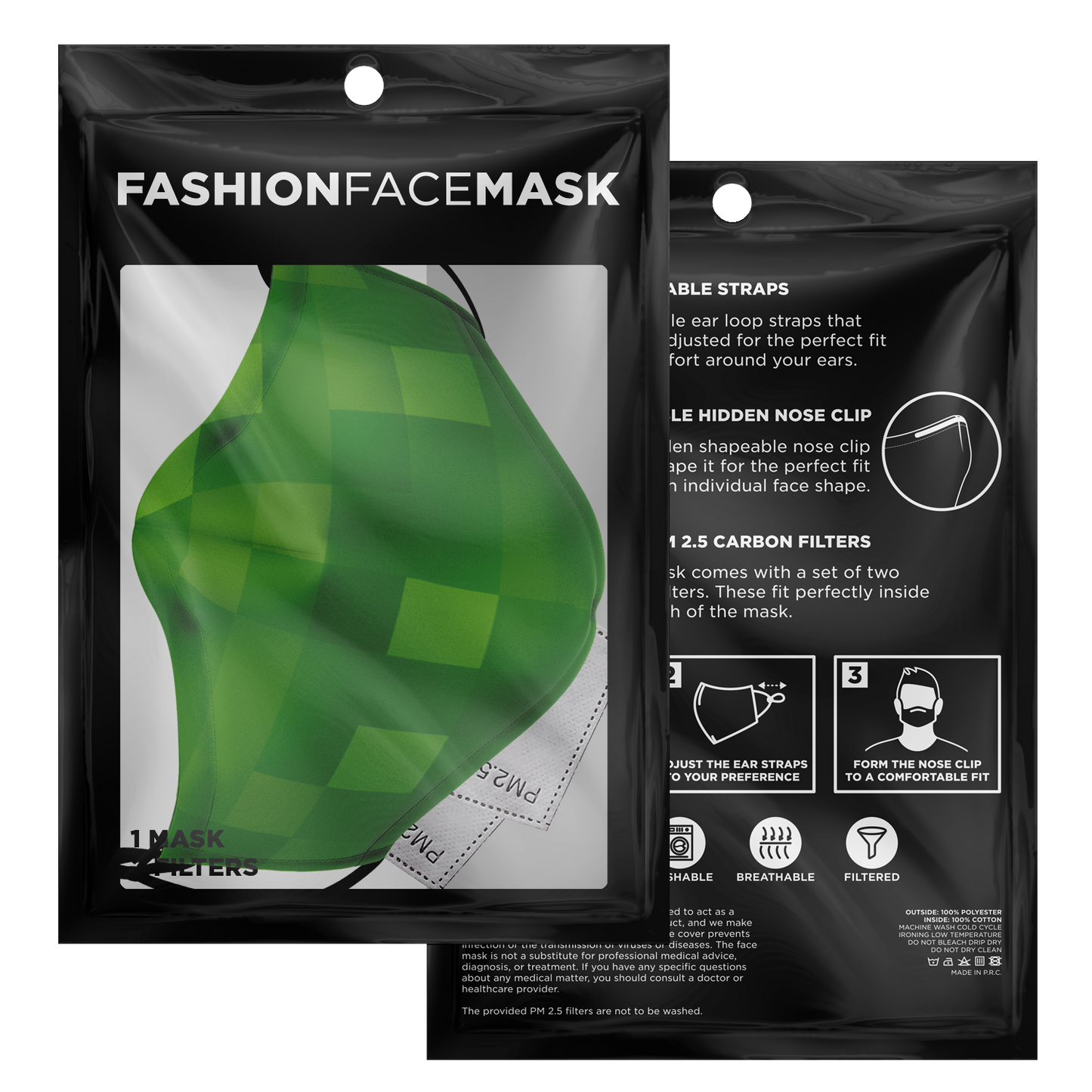 Minecraft Creeper Fashion Mask