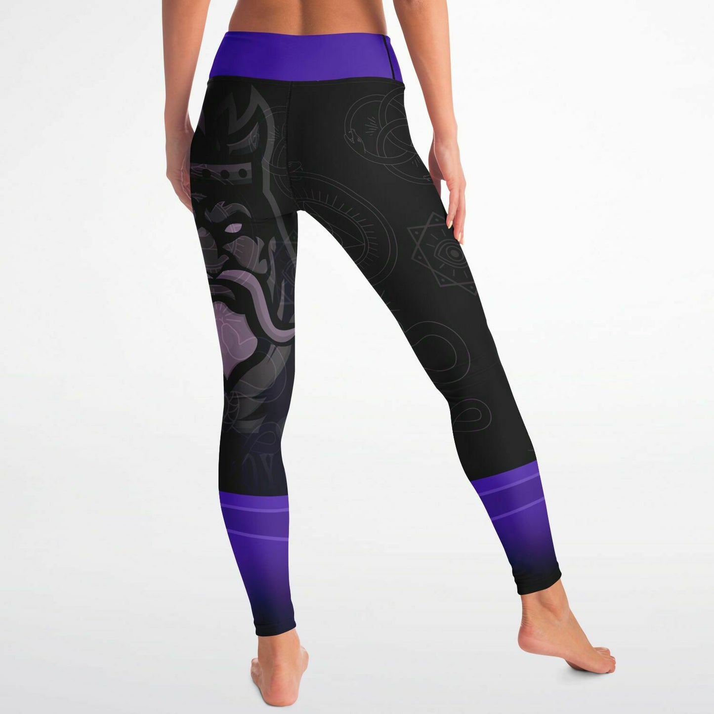 Women's Dark Royal Nation 'Phantom' Yoga Pants