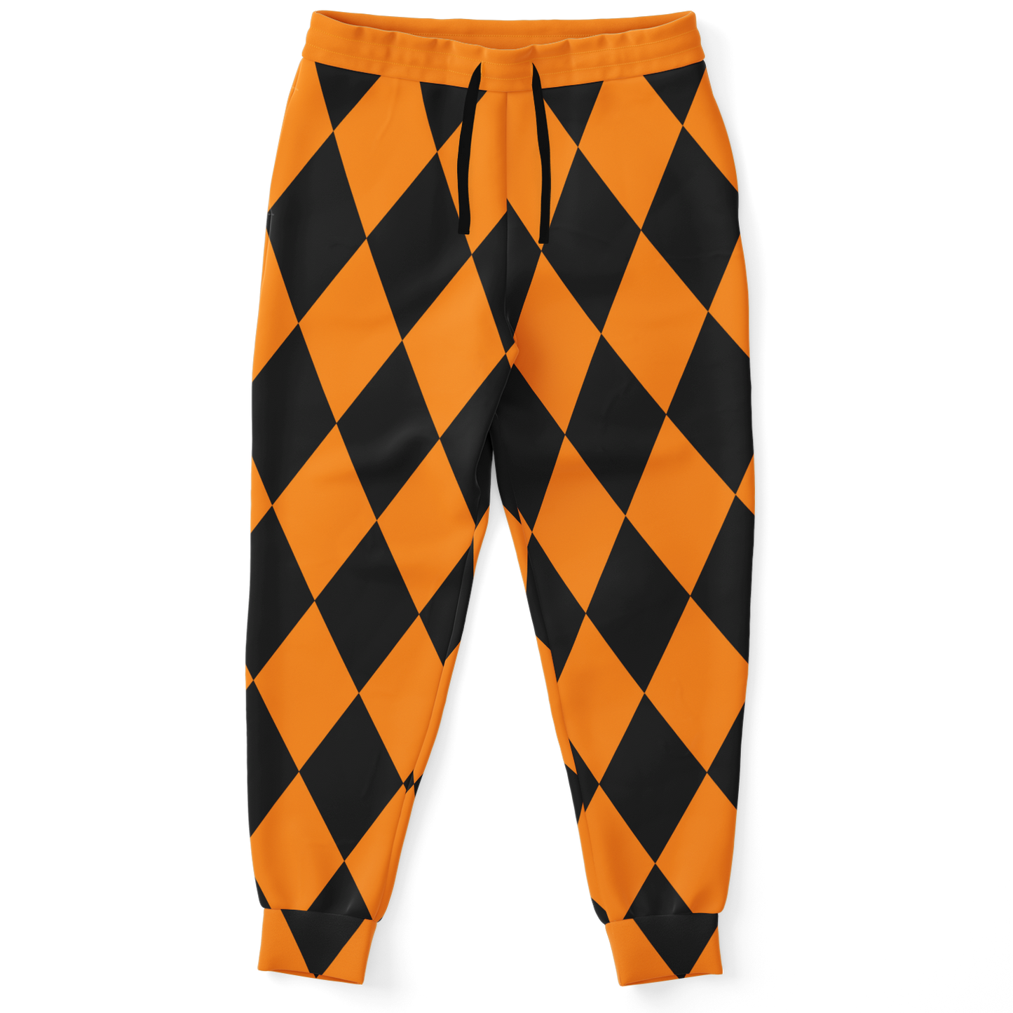 Adult Jack O Lantern Joggers - Orange