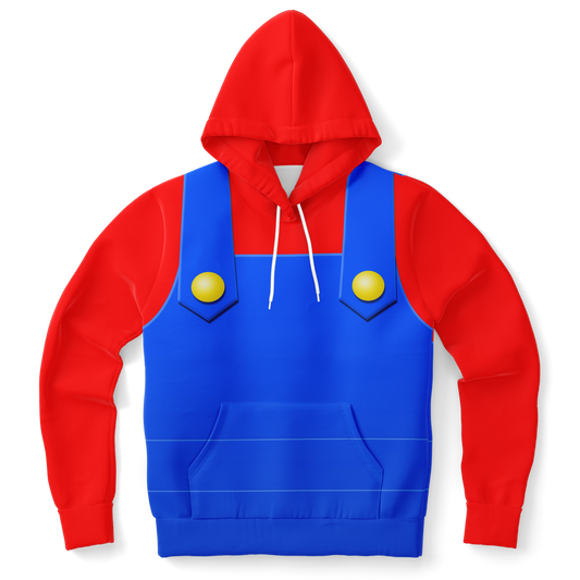 Adult Super Mario Bros Mario Hoodie