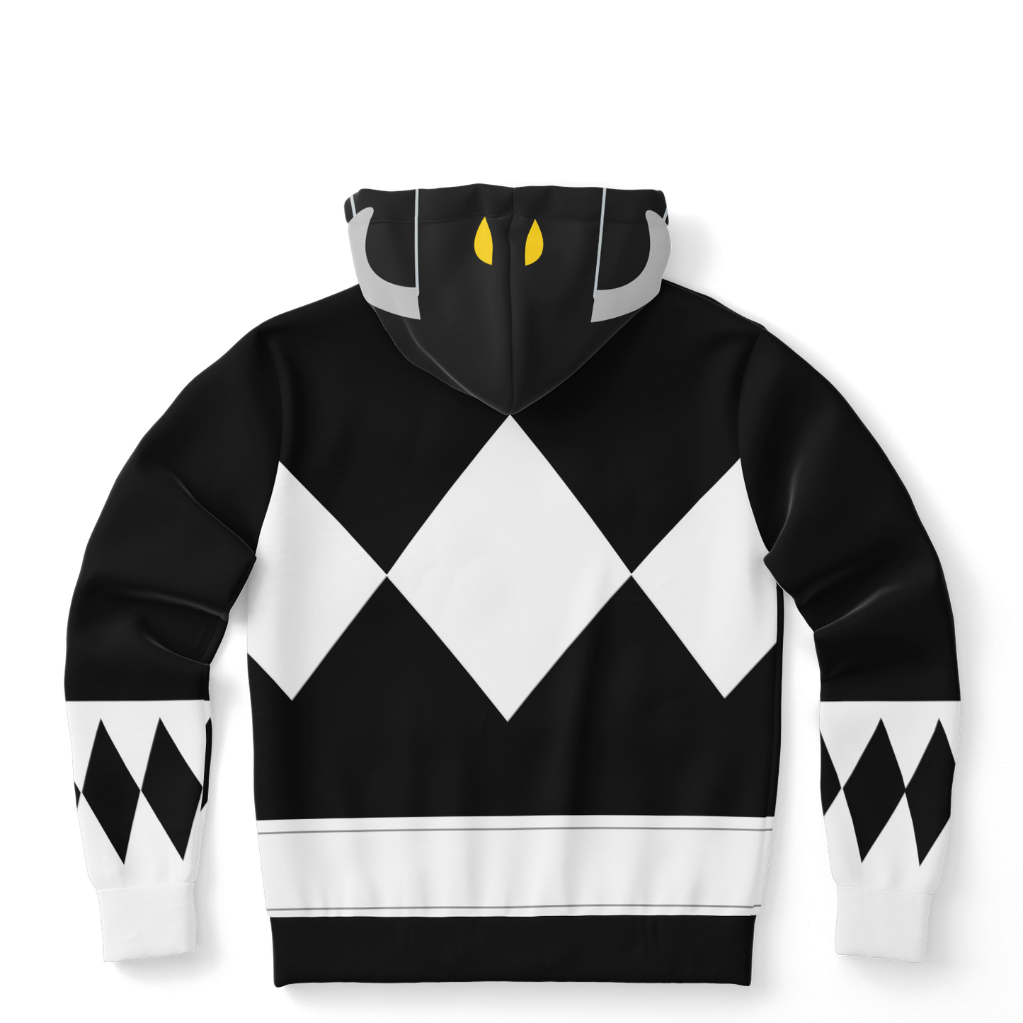 Adult MMPR Black Ranger Hoodie