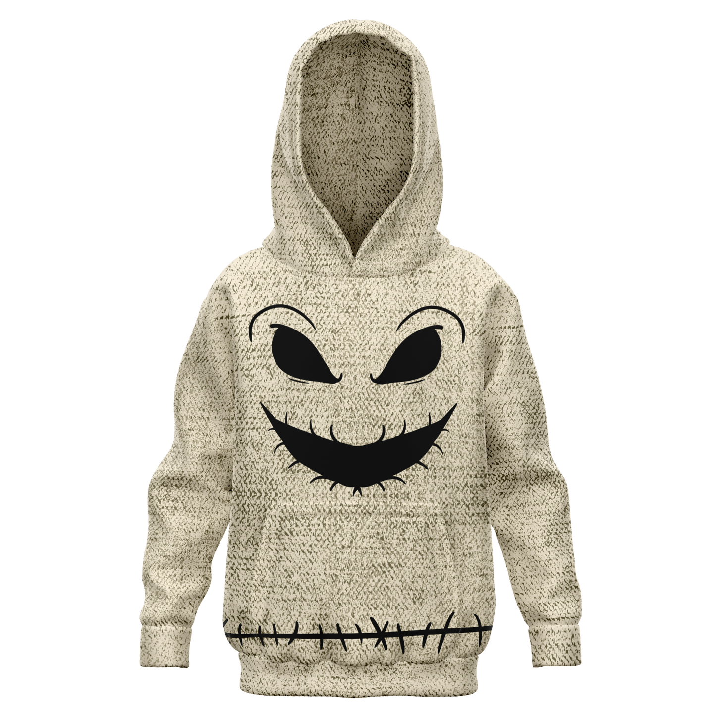 Youth Nightmare Before Christmas Oogie Boogie Face Hoodie