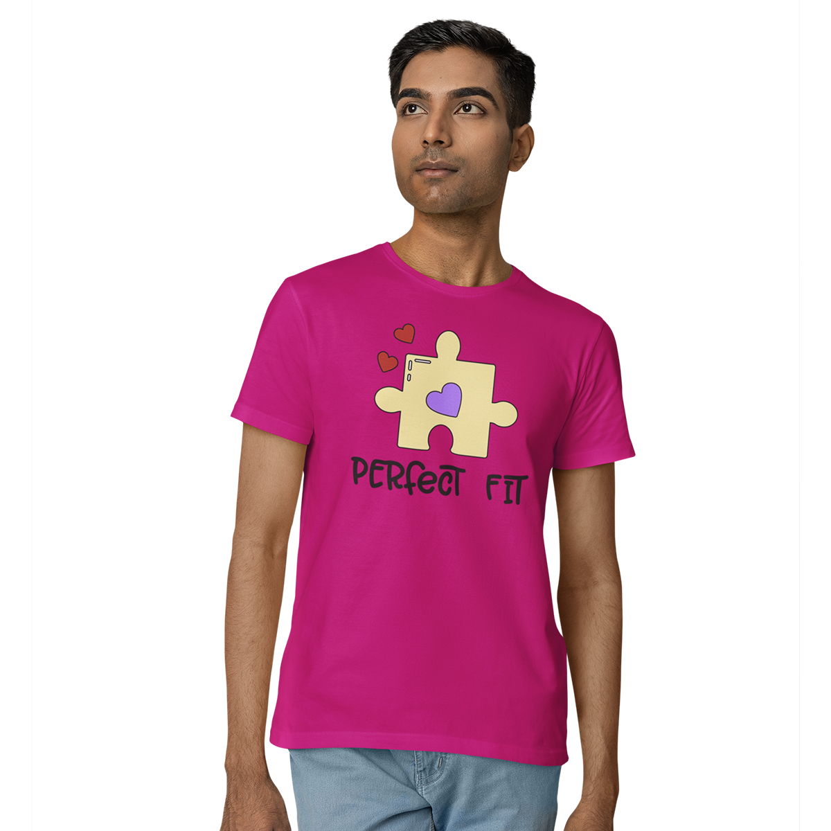 Adult 'Perfect Fit Yellow Piece' Staple T-shirt