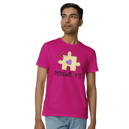 Adult 'Perfect Fit Yellow Piece' Staple T-shirt