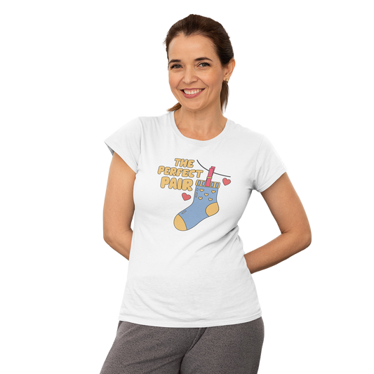 Adult 'Perfect Pair' Right Sock Staple T-shirt