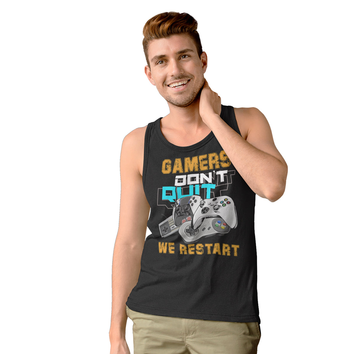 GU 'Gamers Don't Quit' Men’s Premium Tank