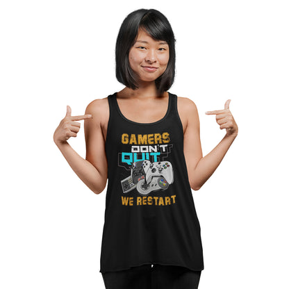 GU 'Gamers Don't Quit' Women’s Premium Tank Top