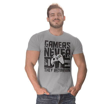 Adult Gamers Never Die T-Shirt - Next Gen