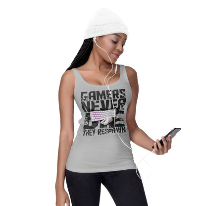 Women's Gamers Never Die Tank Top - Next Gen