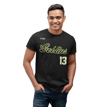 Adult KTG13 TV Green Goblins 'The Show' Away Jersey T-Shirt