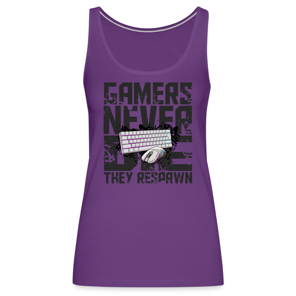 Women's Gamers Never Die Tank Top - Next Gen