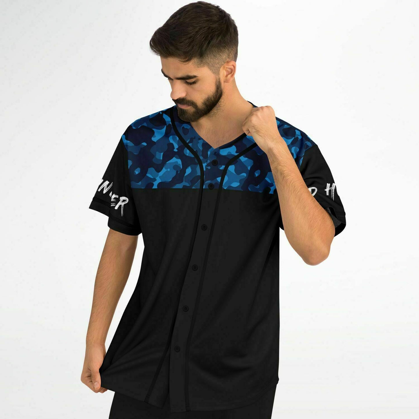 Adult Ed Hunter Gaming Baseball Jersey