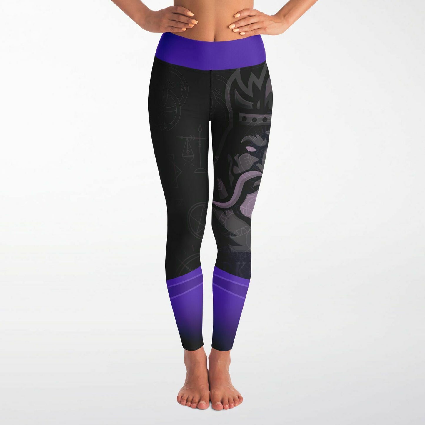 Women's Dark Royal Nation 'Phantom' Yoga Pants