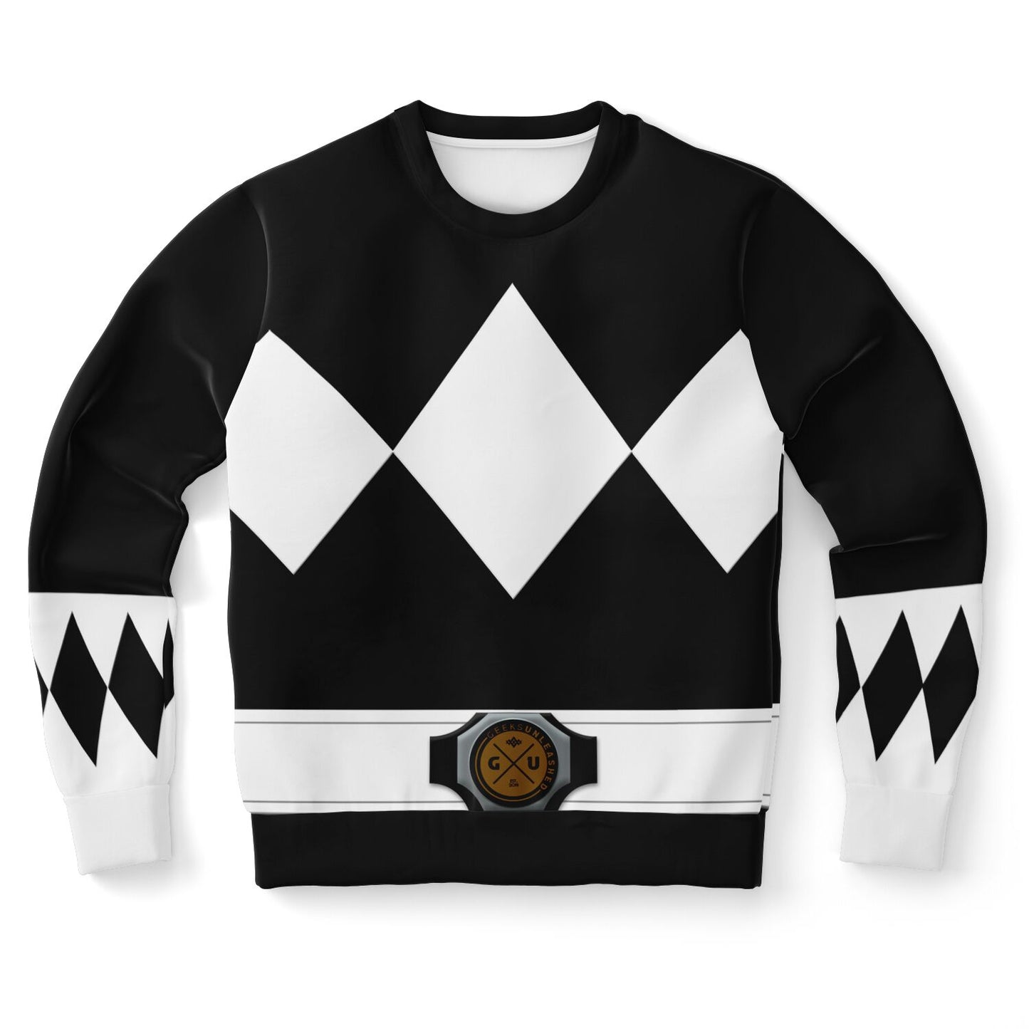 Adult MMPR Black Ranger Sweatshirt