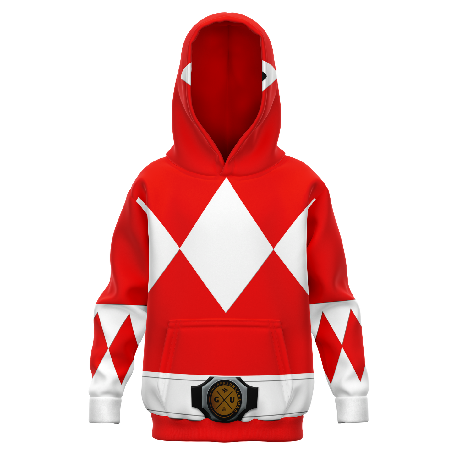 Youth MMPR 'Red Ranger' Fashion Hoodie