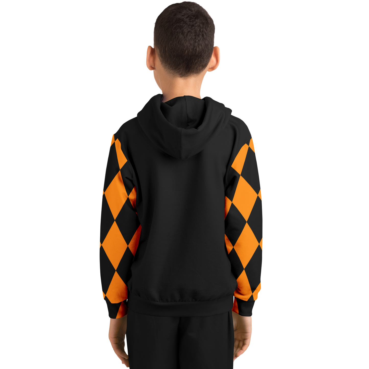 Youth Jack O' Lantern Hoodie - Black