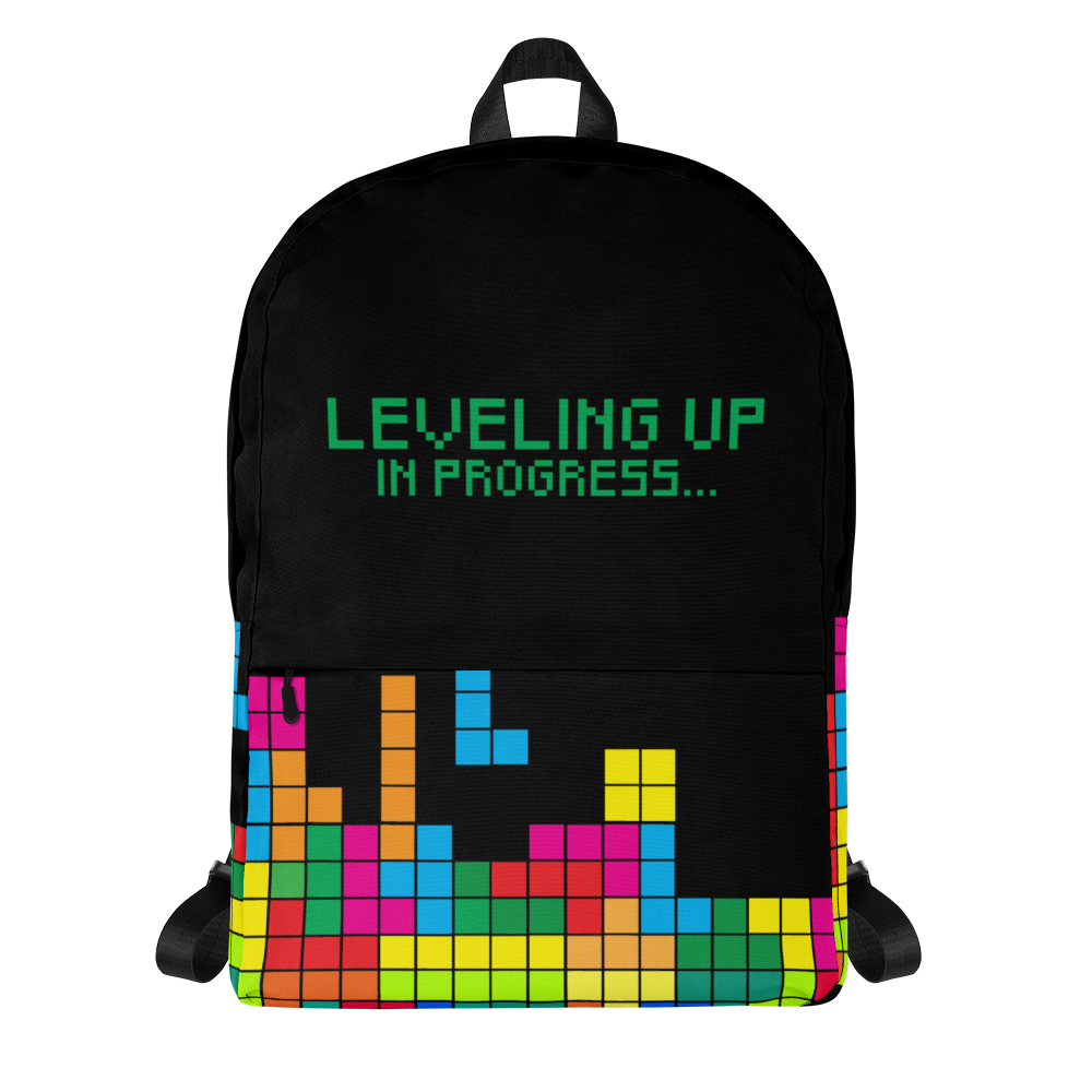 Tetris 'Leveling Up' Backpack