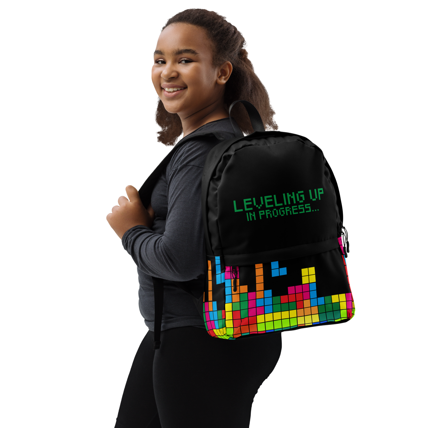 Tetris 'Leveling Up' Backpack