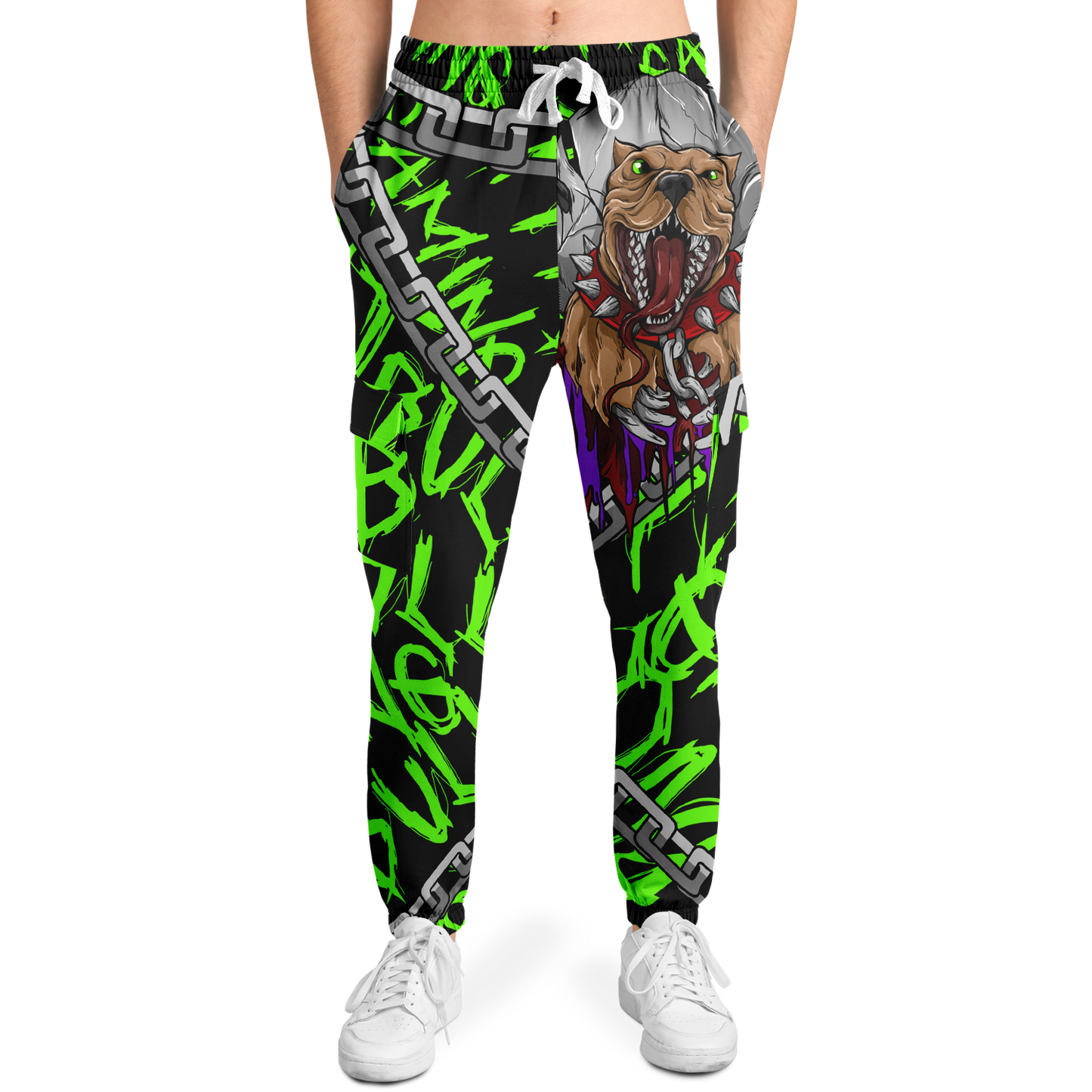 Adult Pitbull Gaming Athletic Cargo Pants