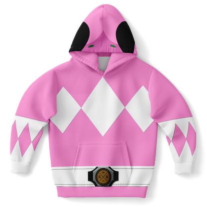 Youth MMPR Pink Ranger Hoodie