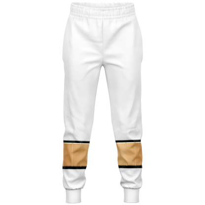 Youth MMPR 'White Ranger' Fashion Joggers