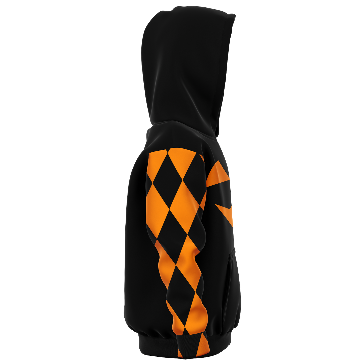 Youth Jack O' Lantern Hoodie - Black