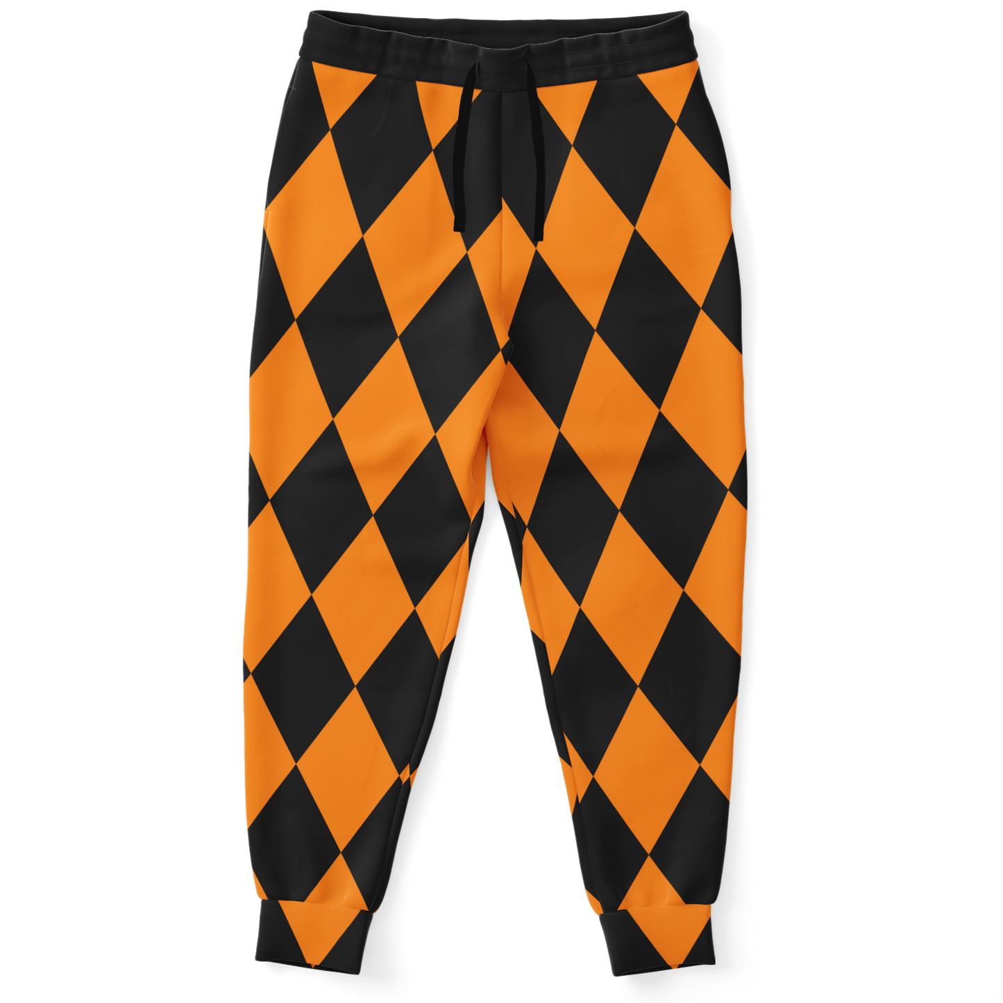 Adult Jack O Lantern Joggers - Black