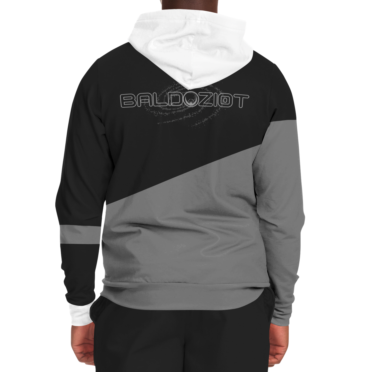 Adult Baldoziot 'Chrome' Zipped Fashion Hoodie