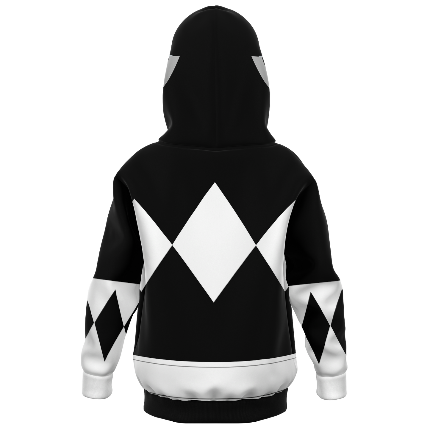 Youth MMPR Black Ranger Hoodie