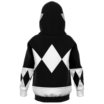 Youth MMPR Black Ranger Hoodie