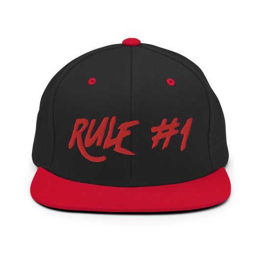 AlphaBroVR Rule 1 Classic Snapback