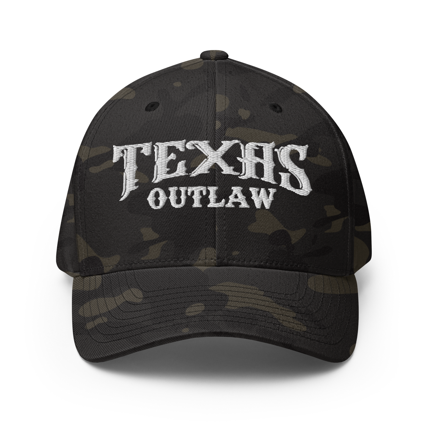 Texas Outlaw Closed-Back Structured Cap