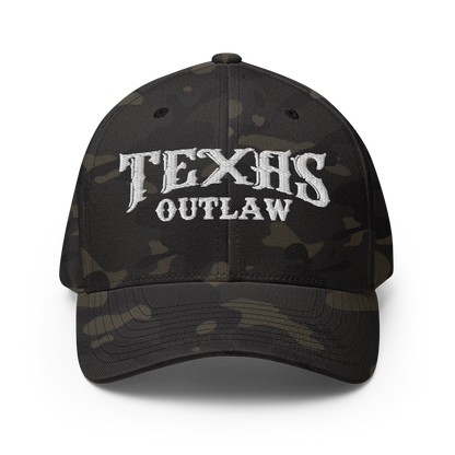 Texas Outlaw Closed-Back Structured Cap