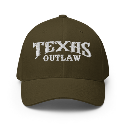 Texas Outlaw Closed-Back Structured Cap