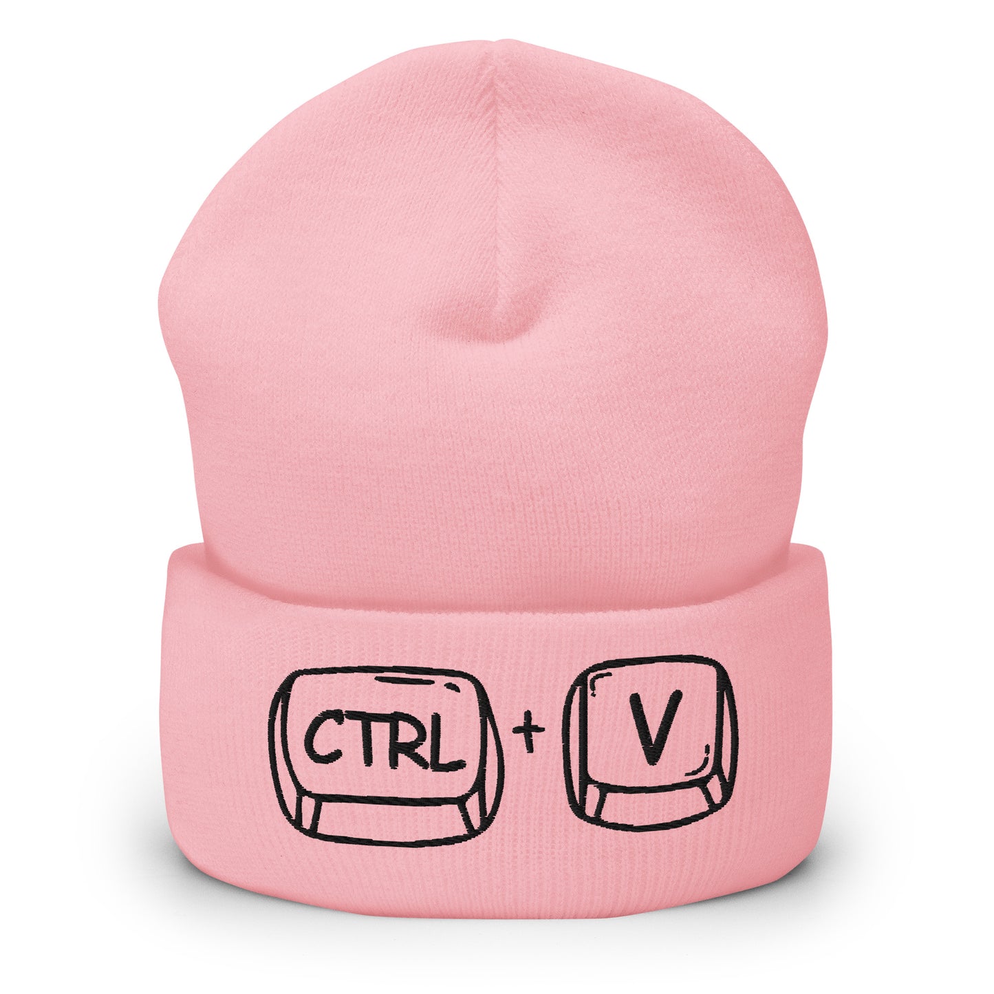 'CTRL + V' Cuffed Beanie