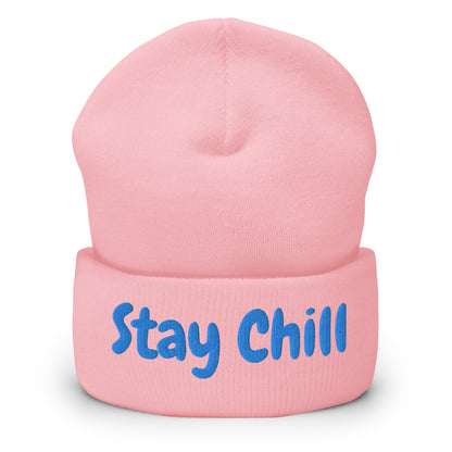 Mrs. Freeze 'Stay Chill' Cuffed Beanie