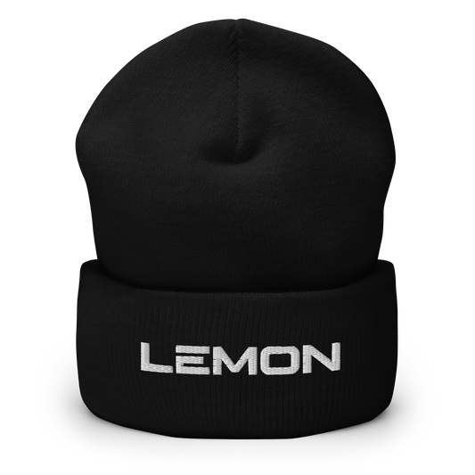 LEMON Cuffed Beanie