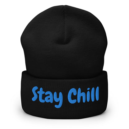 Mrs. Freeze 'Stay Chill' Cuffed Beanie