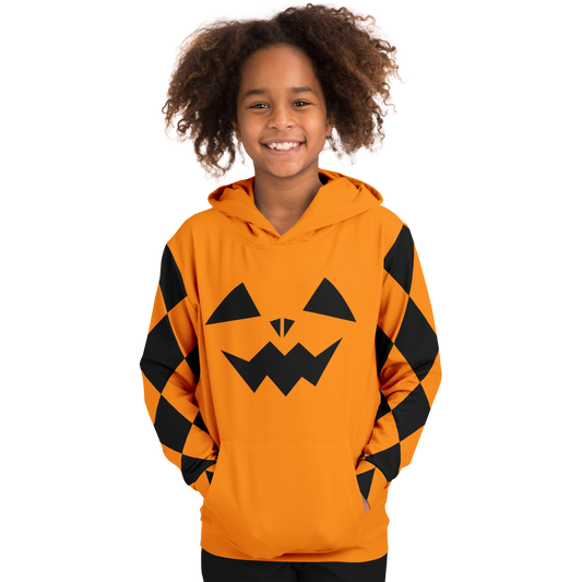 Youth Jack O' Lantern Hoodie - Orange