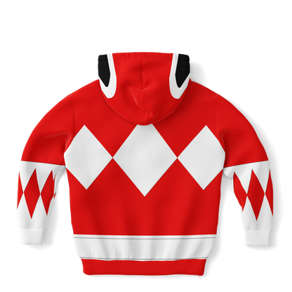 Youth MMPR 'Red Ranger' Fashion Hoodie