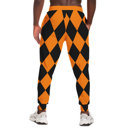 Adult Jack O Lantern Joggers - Orange