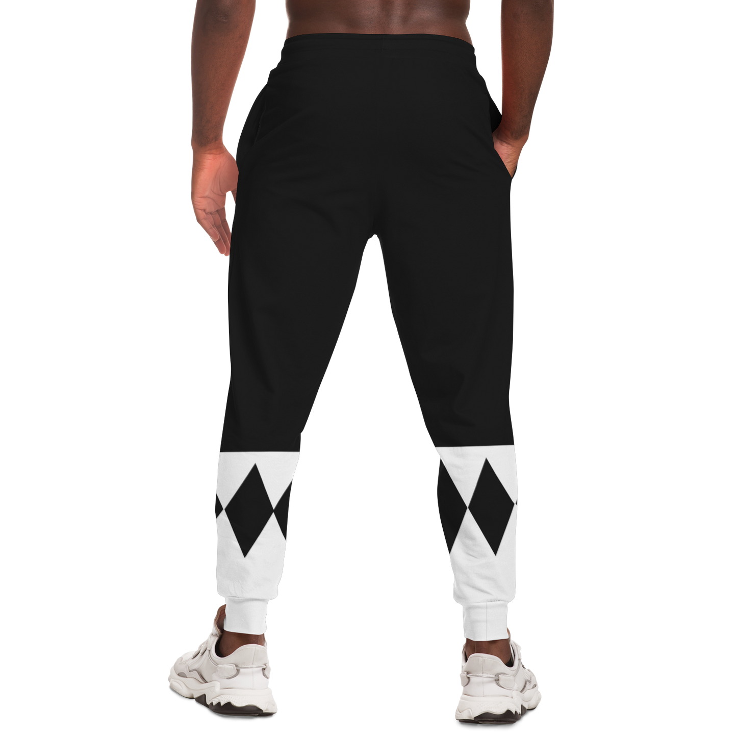 Adult MMPR Black Ranger Joggers