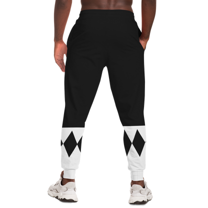 Adult MMPR Black Ranger Joggers