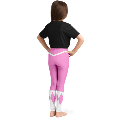 Youth MMPR Pink Ranger Leggings