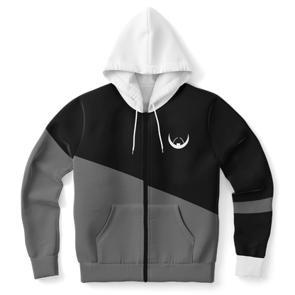 Adult Baldoziot 'Chrome' Zipped Fashion Hoodie