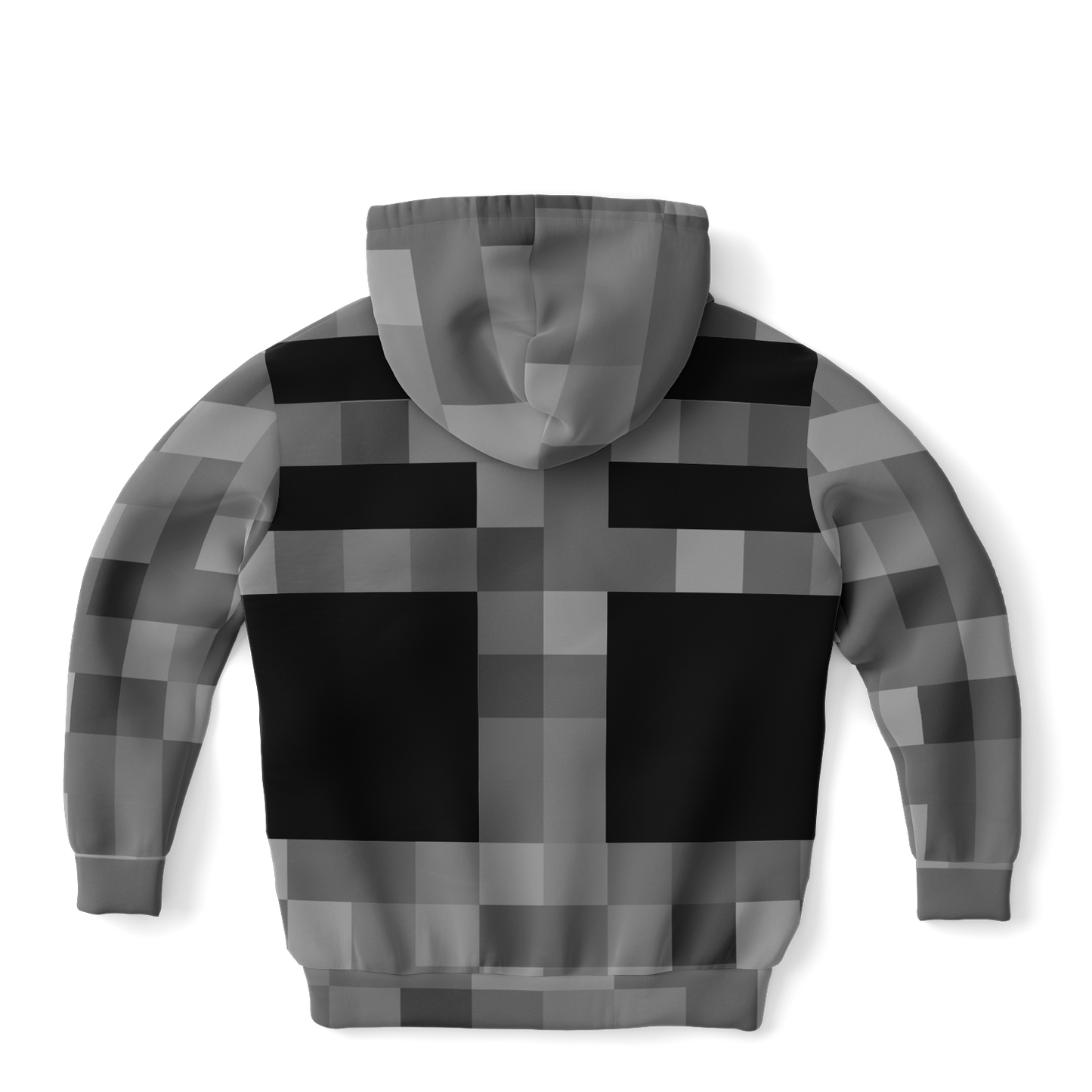 Youth GU 'Pixeled Skeleton' Fashion Hoodie