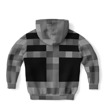 Youth GU 'Pixeled Skeleton' Fashion Hoodie