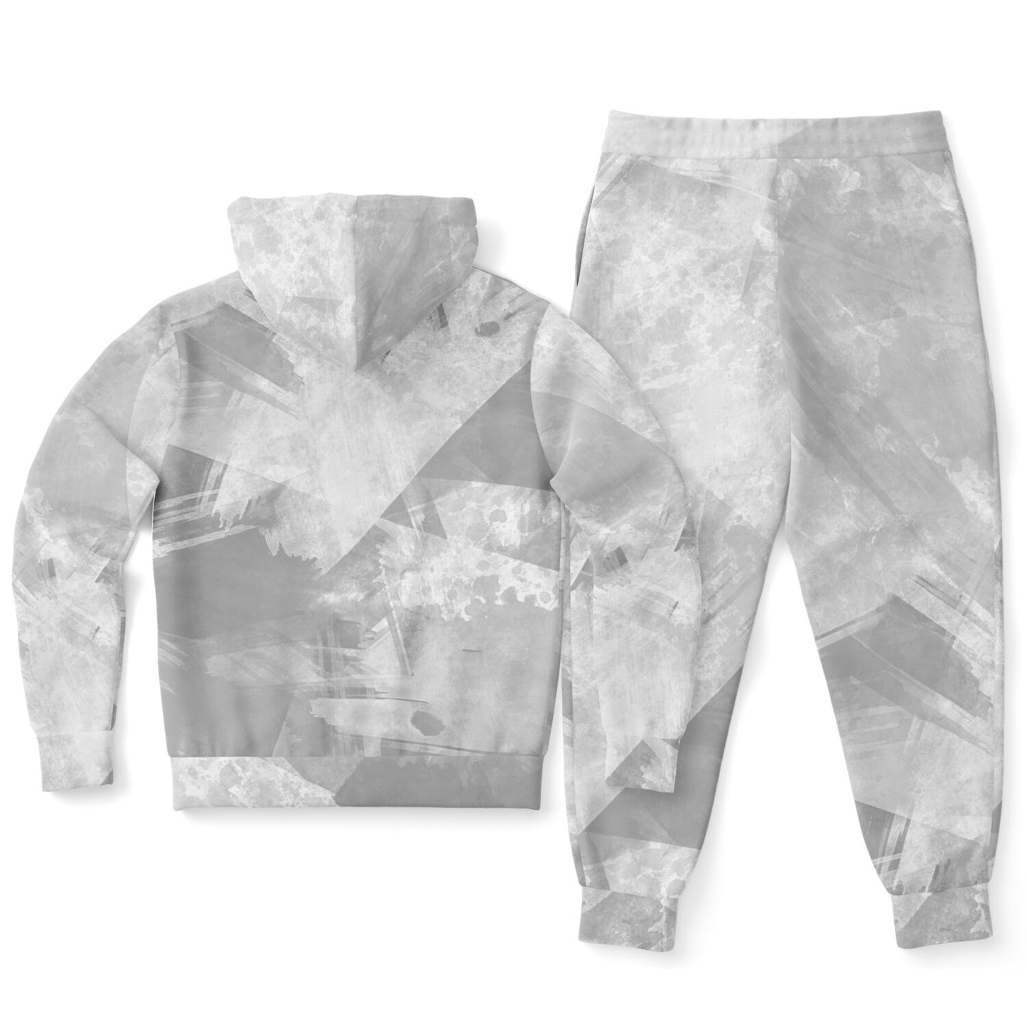 Adult All Over Print Fashion Zipped Hoodie & Jogger set