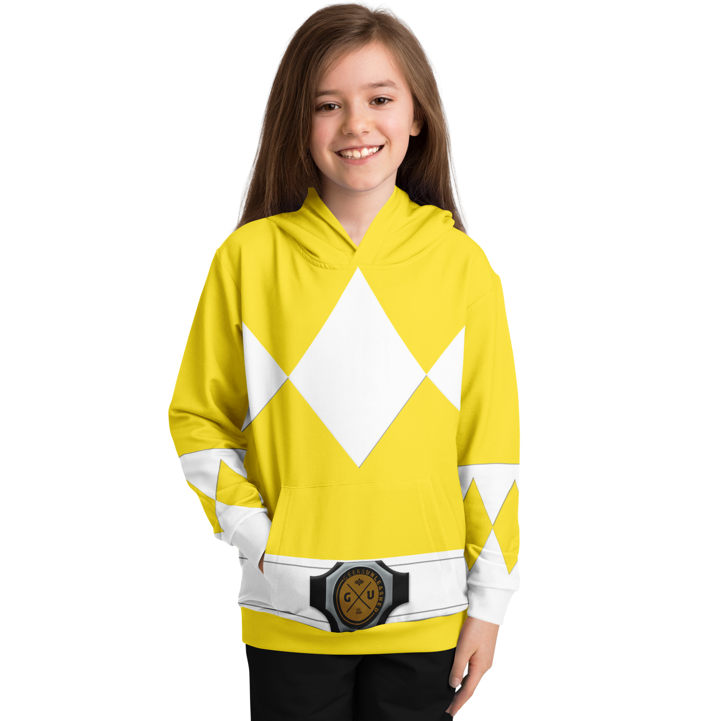 Youth GU 'Yellow Ranger' Fashion Hoodie